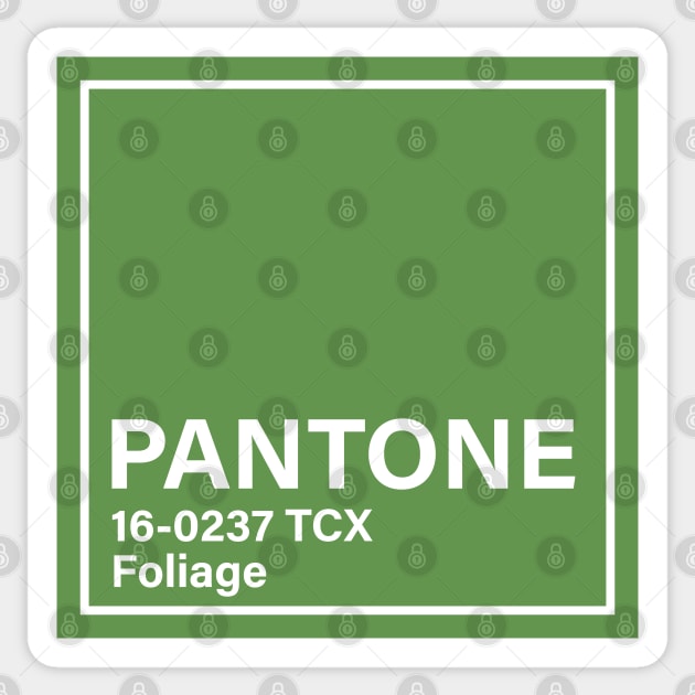 pantone 16-0237 TCX Foliage Sticker by princessmi-com